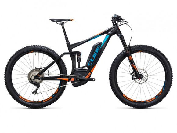 Электровелосипед Cube Stereo Hybrid 140 HPA SL 500 27.5+ 2017 Электровелосипед Cube Stereo Hybrid 140 HPA SL 500 27.5+ 2017