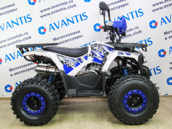 Бензиновый квадроцикл ATV Classic 8+ New 2020 (125 кубов) Blue/Red