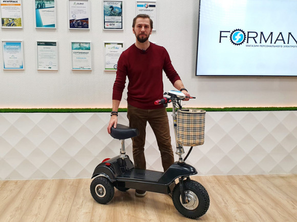Электротрицикл Partner SF 8 Comfort 500W Электротрицикл Partner SF 8 Comfort 500W