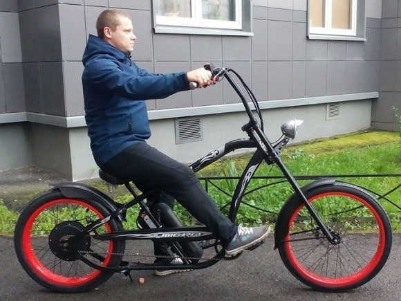 Электрочоппер Micargi Prado Deluxe 48V 500W Red Devil