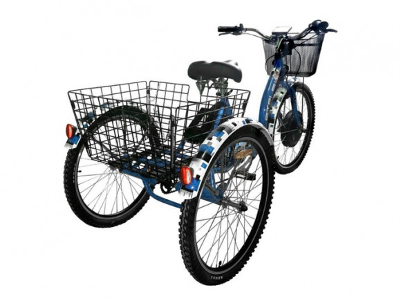 Электрический трицикл Horza Stels Trike 24-T1 1500W Электрический трицикл Horza Stels Trike 24-T1 1500W