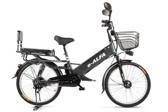 Велогибрид GREEN CITY e-ALFA GL 2019