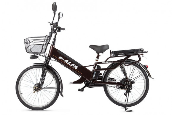 Велогибрид GREEN CITY e-ALFA GL 2019