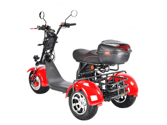 Электротрицикл White Siberia CityCoco PRO TRIKE+ 3000W Электротрицикл White Siberia CityCoco PRO TRIKE+ 3000W