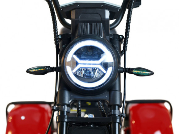Электротрицикл White Siberia CityCoco PRO TRIKE+ 3000W Электротрицикл White Siberia CityCoco PRO TRIKE+ 3000W