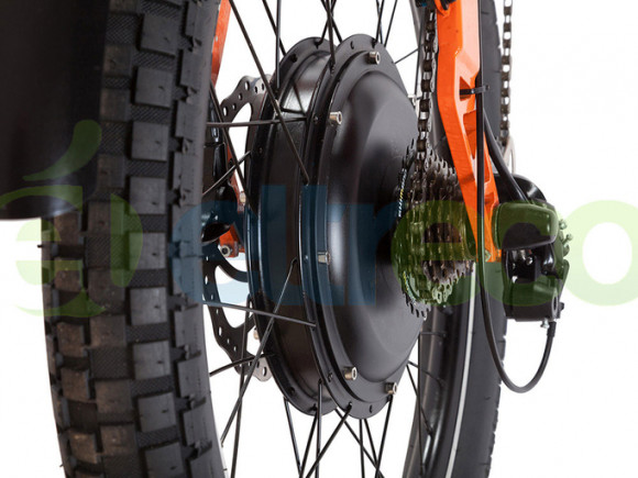 Электропитбайк Eltreco Sparta New Lux Orange