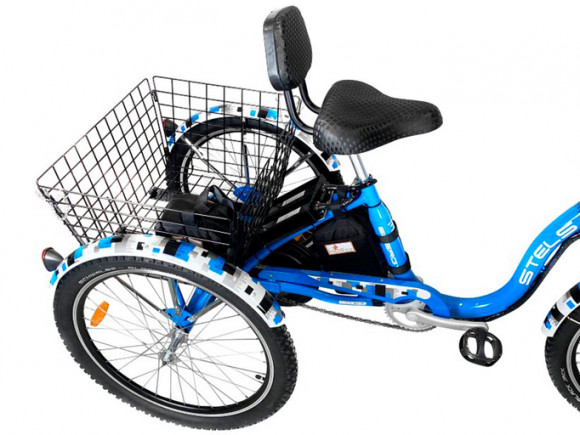 Электрический трицикл Horza Stels Trike 24 Полный привод Электрический трицикл Horza Stels Trike 24 Полный привод
