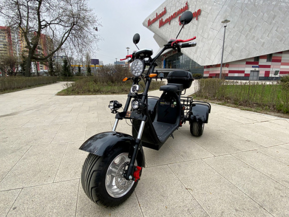 Электроскутер CityCoco Blackline R3 PRO 3000W Электроскутер CityCoco Blackline R3 PRO 3000W