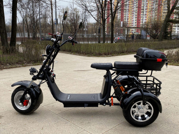 Электроскутер CityCoco Blackline R3 PRO 3000W Электроскутер CityCoco Blackline R3 PRO 3000W