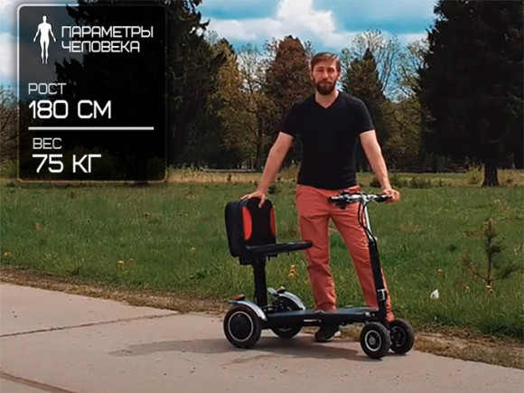 Электроскутер Mini Trike Ultra 700W Электроскутер Mini Trike Ultra 700W