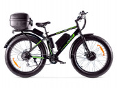 Электровелосипед VOLTECO Bigcat Dual 1000 с кофром Электровелосипед VOLTECO Bigcat Dual 1000 с кофром