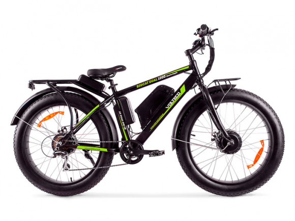 Электровелосипед VOLTECO Bigcat Dual 1000 с кофром Электровелосипед VOLTECO Bigcat Dual 1000 с кофром
