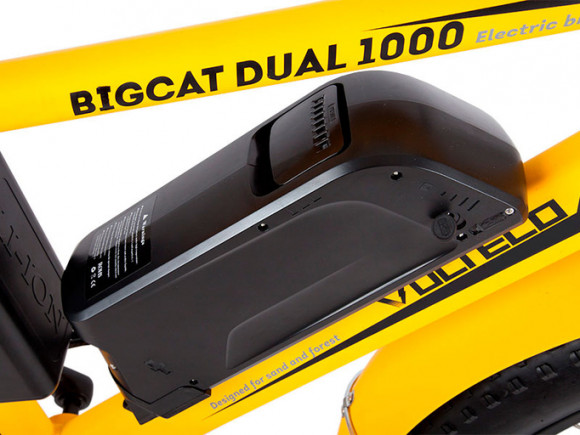 Электровелосипед VOLTECO Bigcat Dual 1000 с кофром Электровелосипед VOLTECO Bigcat Dual 1000 с кофром