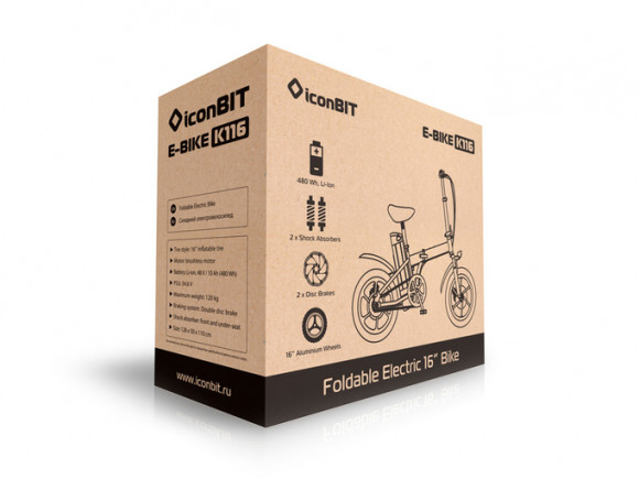 Электровелосипед iconBIT E-BIKE K116