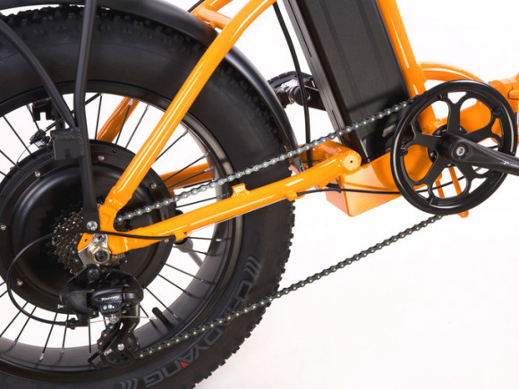 Электрофэтбайк Elbike Taiga 1 с багажником