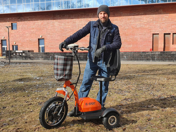 Электротрицикл El-sport Zappy Update 500W Электротрицикл El-sport Zappy Update 500W