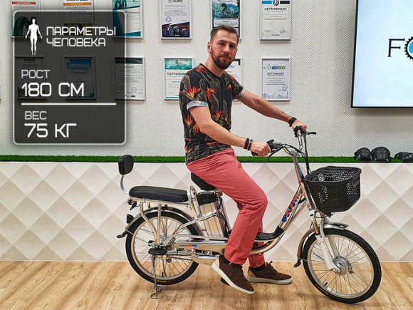 Электровелосипед GreenCamel Транк-20 (R20 350W 48V 10Ah)