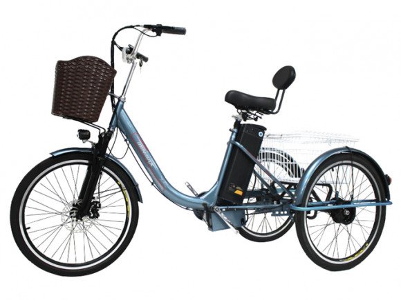 Электровелосипед трицикл GreenCamel Трайк-B (R24 500W 48V 20Ah) Электровелосипед трицикл GreenCamel Трайк-B (R24 500W 48V 20Ah)
