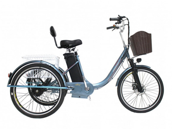 Электровелосипед трицикл GreenCamel Трайк-B (R24 500W 48V 20Ah) Электровелосипед трицикл GreenCamel Трайк-B (R24 500W 48V 20Ah)