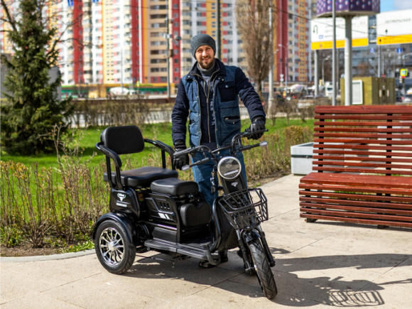 Электротрицикл Rutrike Бумеранг Электротрицикл Rutrike Бумеранг