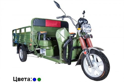 Грузовая электрическая тележка(электротрицикл) Rutrike JB 2000 60V1500W Грузовая электрическая тележка(электротрицикл) Rutrike JB 2000 60V1500W