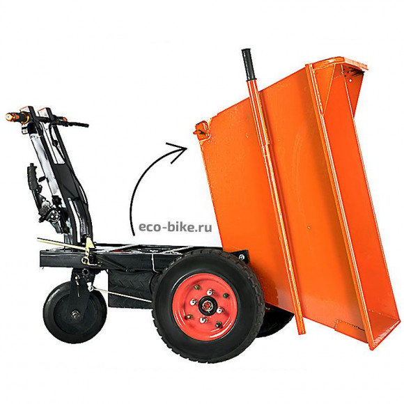 Самоходная тачка Rutrike «Ковш» СТК 500 48V900W Самоходная тачка Rutrike «Ковш» СТК 500 48V900W
