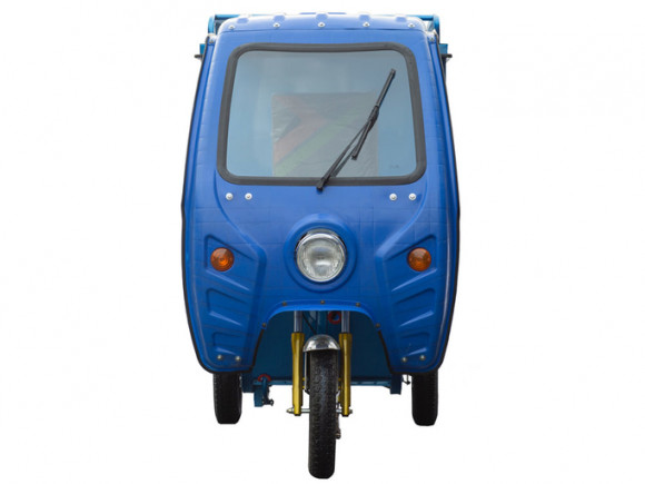 Грузовой электрический трицикл с кабиной Силач-500 (1000W 45Ah)