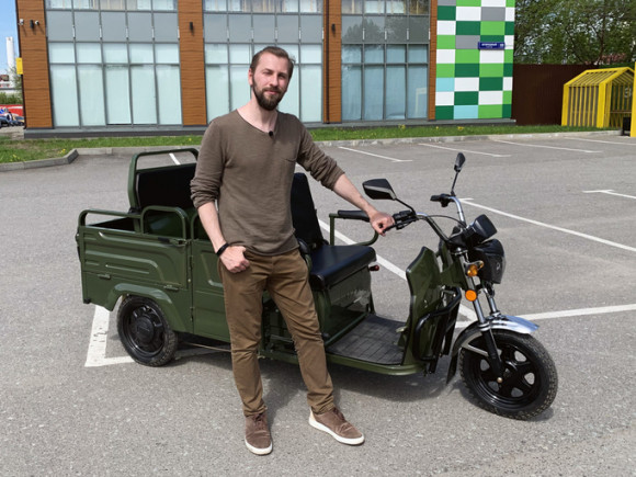 Электротрицикл Rutrike Вояж-П 1200 Трансформер 60V800W