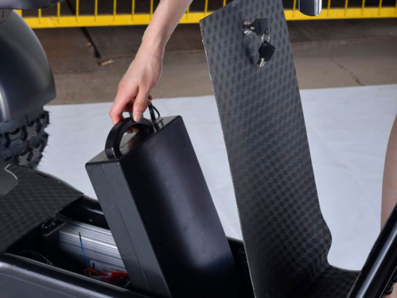 Электротрицикл Citycoco 1500W 20AH Black Электротрицикл Citycoco 1500W 20AH Black