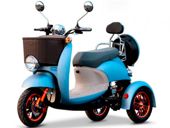 Электротрицикл VESPA NEW 48V 20AH 800W Электротрицикл VESPA NEW 48V 20AH 800W