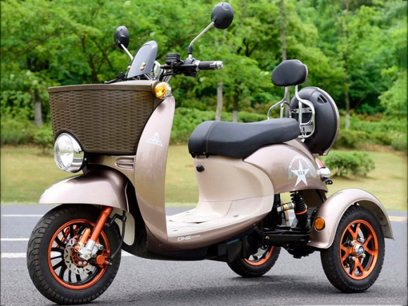Электротрицикл VESPA NEW 48V 20AH 800W Электротрицикл VESPA NEW 48V 20AH 800W