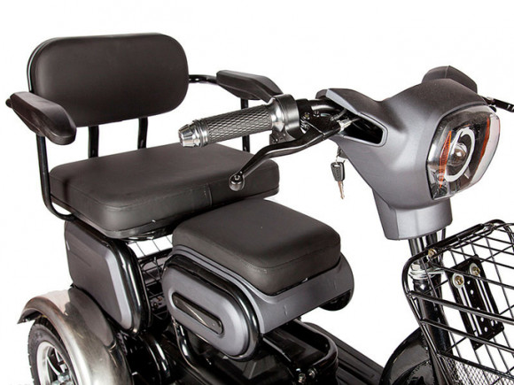 Электротрицикл Rutrike S2 V3 двухместный