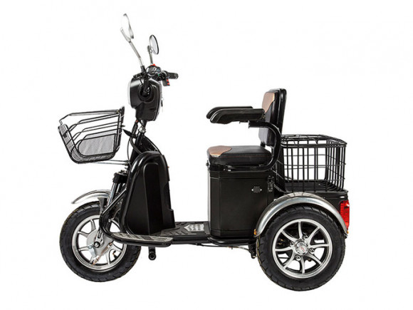 Электротрицикл Rutrike S1 V2 с большой корзиной