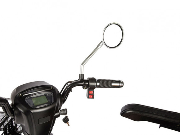 Электротрицикл Rutrike S1 V2 с большой корзиной