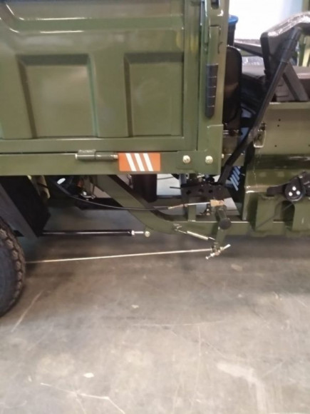 Грузовая электрическая тележка(электротрицикл) Rutrike Гибрид 1500 60V1000W (Уценка)