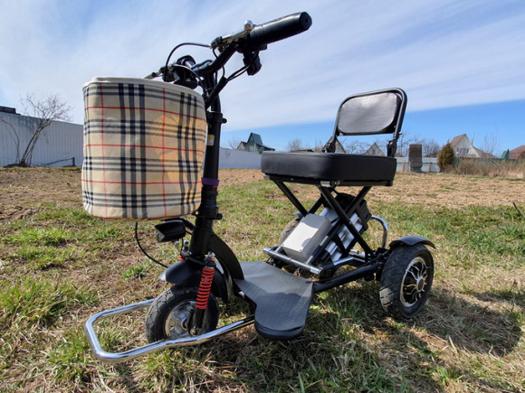 Электротрицикл OxyVolt HandyTrike 2 Li-ion 2019 (48V 12AH) 500W Электротрицикл OxyVolt HandyTrike 2 Li-ion 2019 (48V 12AH) 500W